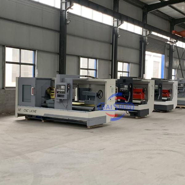 Single Spindle High Precision CNC Lathe With 52/80/105mm Spindle Bore Customizat