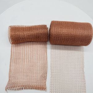 100mm 127mm Pure Copper Mesh 20 Ft Roll For Rodent And Bird Control