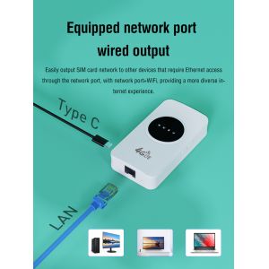 Mac Compatible 4G Pocket Wifi Router with 150Mbps Speed and Sim Card Compatibili