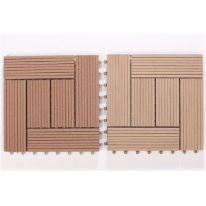 300mm*300mm WPC Decking for Environmentally Friendly Decking / Fencing / Railing