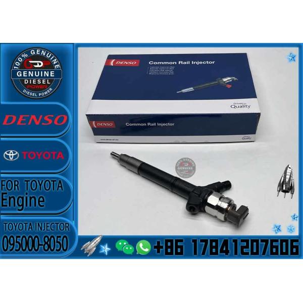 for TOYOTA 1VD-FTV Original Diesel Fuel Injector 8050 095000-8050 0950008050 23670-59018 23670-51040 Injector Nozzle