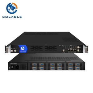 CATV System 24 * AV To QAM Encoder Modulator 24* AV To DVB C Encodulator COL5184A