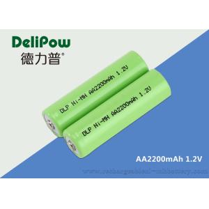 OEM 2200mAh AA NIMH Rechargeable Battery With Long Cycle Life