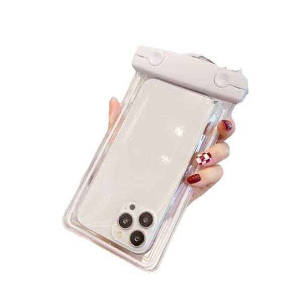 MOBILE PHONE WATERPROOF BAG CUTE GLOW-IN-THE-DARK MOBILE PHONE BAG DRIFTING SWIMMING GEAR TOUCH SCREEN MOBILE PHONE PROT