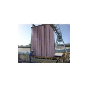 Cement Factory Pleated Filter Bag Low Energy Consumption , Filter Bag Cage Seal