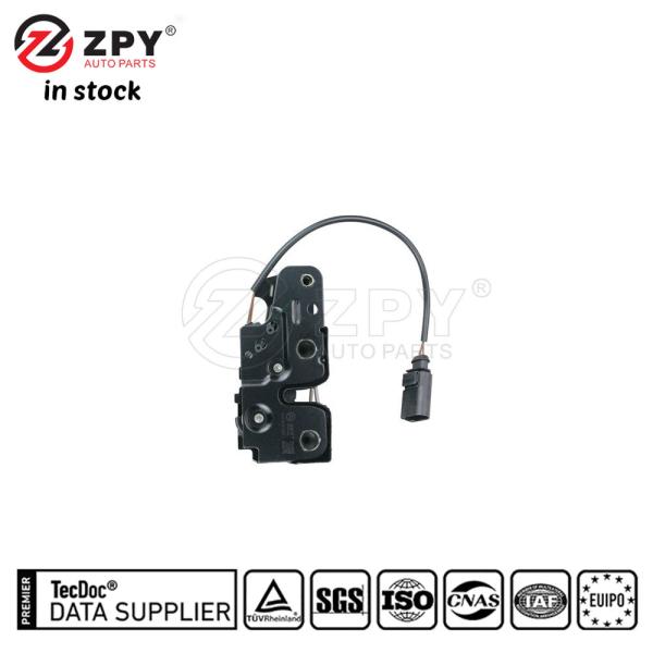 ZPY Bonnet Hood Latch Actuator 4L0823509 for 07-15 Audi Q7 VW Porsche