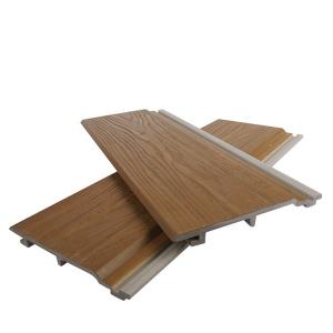 Wholesale Customize Teak Composite Wall Panel Cladding Siding for Long-Lasting Exterior Solution from china suppliers