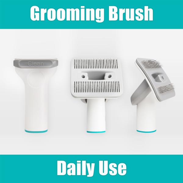 Pet Grooming Made Simple with 6-in-1 Vacuum Dust Bag 1.2L and Clippers Blades Included