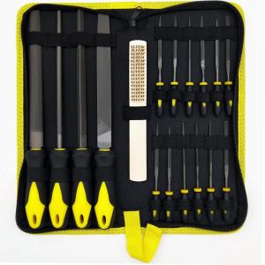 16PCS Carbon Steel File Set for Cutting Tooth File Processing Methods within