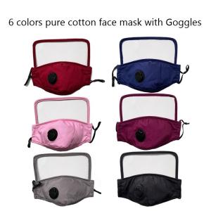 2020 new cotton face mask with Goggles