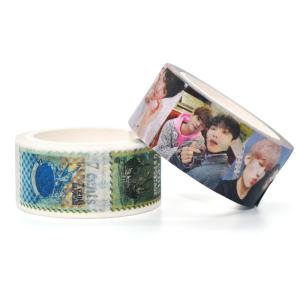 Waterproof Decorative Washi Tape Width 3mm For Scrapbook Beautification