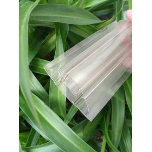 Customizable Polycarbonate Plastic Profiles Upper And Lower Connecter For