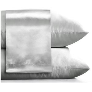Wholesale Satin Solid Pillowcase Set Machine Washable Hypoallergenic Cover from china suppliers