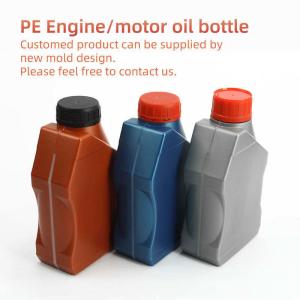 PE Engine Oil Bottle 1000ml Screw CAP Empty Motor Oil Container