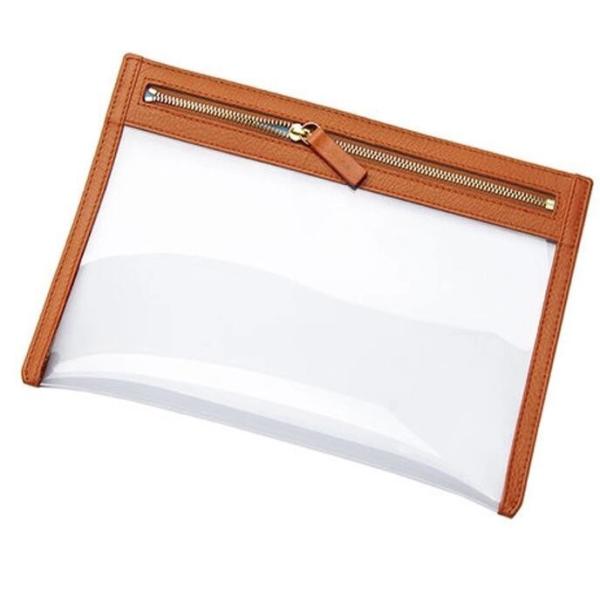 Document Wallet Clear Document Bag With Zipper,Clear Plastic PVC Zip Lock