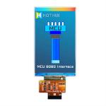4.3" IPS TFT LCD/480x800 display/MCU interface/40 PIN FPC/NT35510/C8051/Arduino