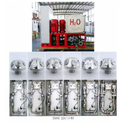 Outdoor Water Mist Fire Extinguishing System Cooling Smothering ABC Fire