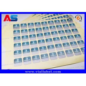 Adhesive Scratch off Holographic Seal Sticker Custom Design