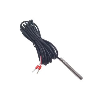China 2 Wire 6mm Dia 60mm Long PT1000 Class B RTD Sensor 3m For Solar Water Heater Collector Temperature Sensing Controller System on sale