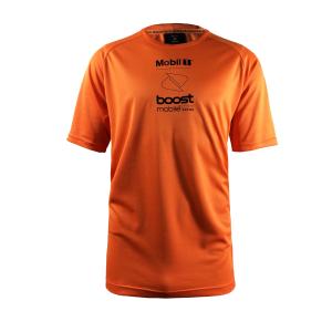 China Sublimation Printing Orange T-Shirt for Men S/M/L/XL Custom Logo Craft Printing Promotion on sale