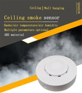 China Zigbee/Tuya WIFI smart carbon dioxide detector gas sensor CO2 formaldehyde VOC temperature and humidity APP control on sale