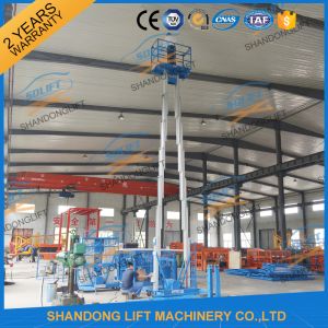 China Aluminium Vertical Mast Elevator Aerial Maintenance Mast Lift on sale