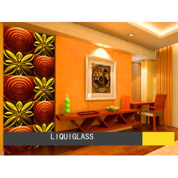 Solid Printed Toughened And Laminated Glass Tile