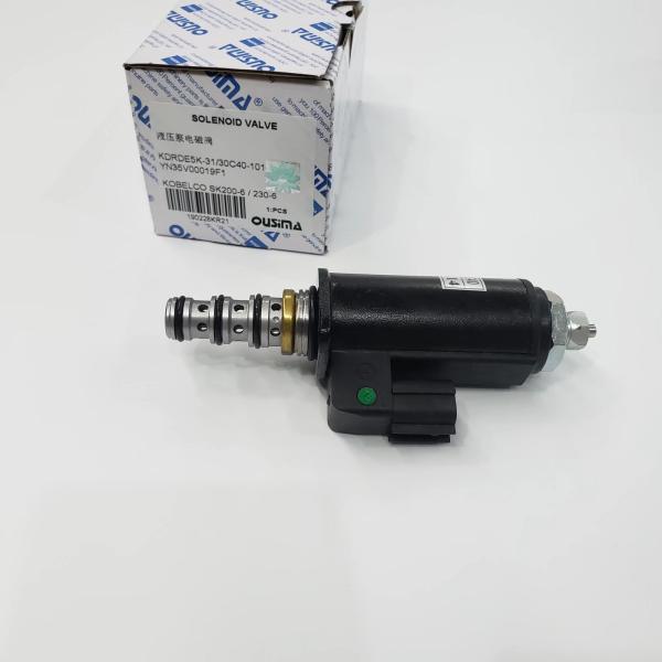 OUSIMA KDREDE5K-31 30C40-101 YN35V00019F1 Solenoid Valve Diesel Engine For Kobelco SK200-6 SK230-6
