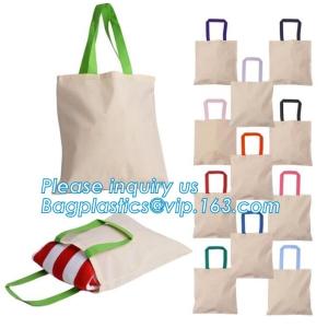 Creative advertising shopping colorful cotton canvas bag gold stamping bag with