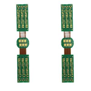 ENIG 2u Multilayer Rigid Flex PCB Assembly 3oz Base Double Layer
