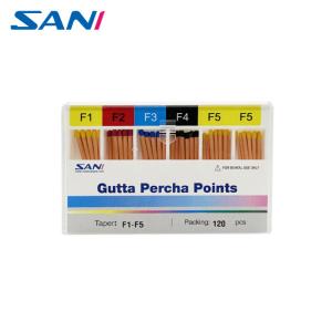Wholesale Dental Endodontic Gutta Percha Points Taper 02/04/06/F1-F5 With CE Certificate from china suppliers
