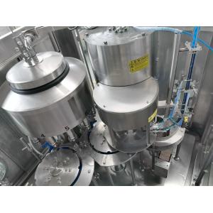 Small Capacity Rinsing Filling And Capping Machine For Glass Bottled Spirits
