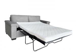 Wholesale 198cm Fabric Sofa Bed Double Size Foam Mattress Sofa Bed Gray Fabric Arm Cushion from china suppliers