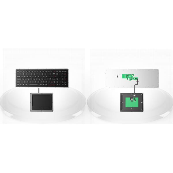 Dynamic Waterproof Backlit Chiclet Keyboard Rugged For Harsh Environments