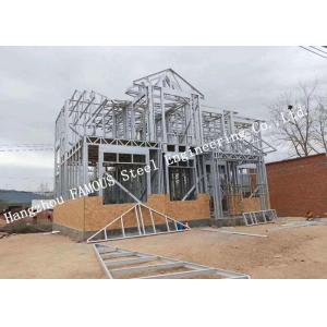 Usa Uk Standard Q345b Structural Steel Framing Villa Guesthouse Pre-Engineered