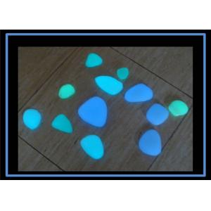 Luminescent Stones Glowing In The Darkness