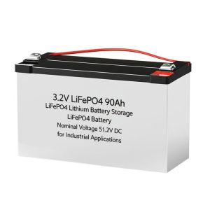 China 3.2v LiFePO4 90Ah LiFePO4 Lithium Battery Energy Storage LiFePO4 Battery Nominal Voltage 51.2V DC for Industrial Applications on sale