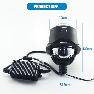 Bi Projector Auto High 2.5 Inch Bi-Led 16000Lm 5500K 150W Car Bi Led Light