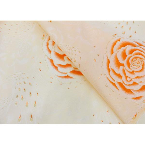 Wholesale Home Textile Light Color Golden Print Mattress Fabric 100 Polyester