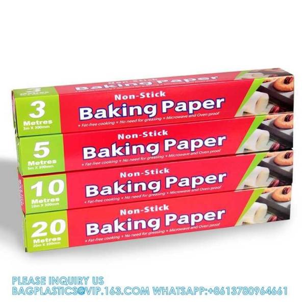 Pre Cut Food Grade Paper Colored Baking Parchment Baking Sheet/Roll Baking Foil