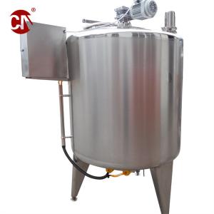 Homogenizer Pasteurized Yogurt Fermentation Tank with Vertical Cold Refrigeratio
