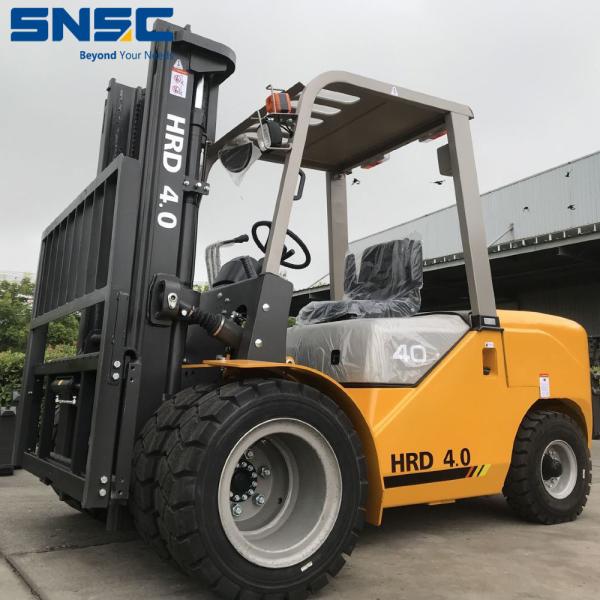 Customizable 4 ton diesel forklift with LPG or Diesel Power and 3000mm to 6000mm