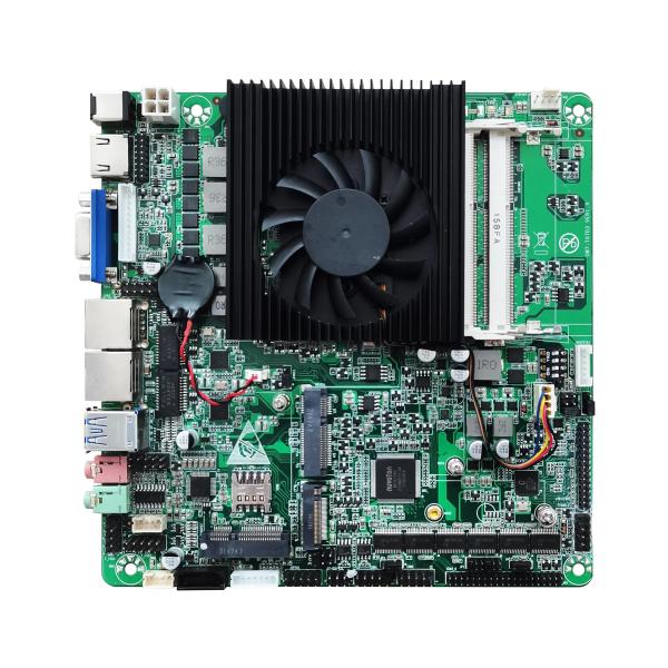 Quality Mini Itx Industrial Embedded Motherboard Dual Lan 6 COM With LVDS I5-6300U for sale