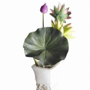 Wholesale Real Touch PU Lotus, Both Leaves and Flower from china suppliers