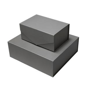 Custom Order Custom Color Size Grey Folding Cardboard Paper Box with Magnetic