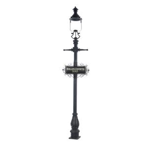 Garden Cast Iron Outdoor Lights Customized Color With ISO9001 Certificate