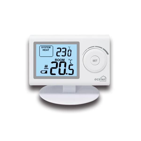 Non - Programmable Underfloor Temperature Heating Thermostat With Battery ,