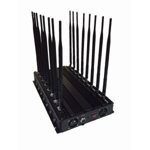 16 Channels Cell Phone Signal Jammer Desktop Signal Jammer for military use