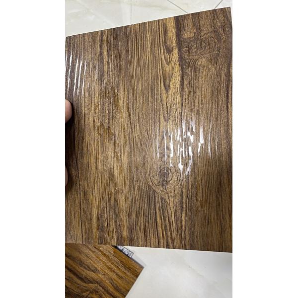 Embossed Wood Grain Steel Metal Sheet Cladding 26Ga HDP