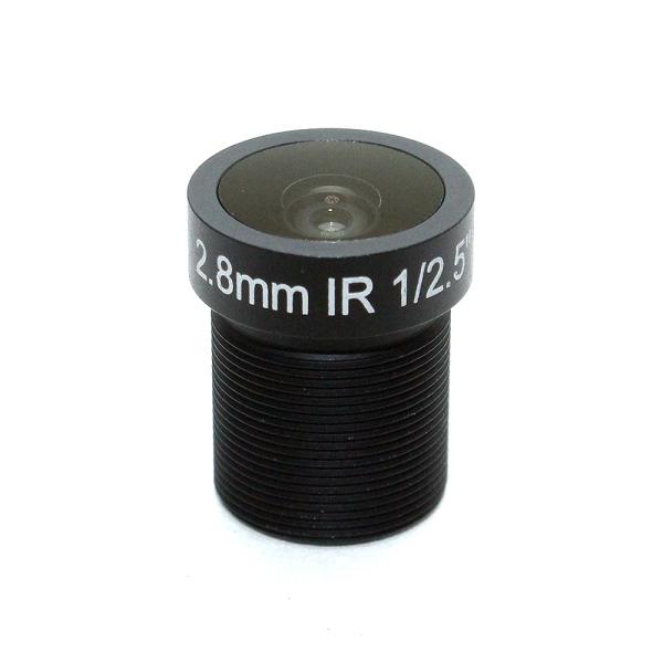 Quality 5.0Megpixel M12 MTV 2.8mm 5MP HD CCTV Camera Lens IR HD Security Camera Lens Fixed Iris for sale